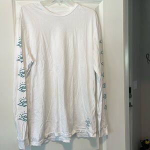 Rip curl white long sleeve tshirt.
